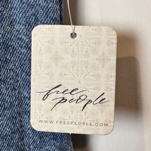 NWT Free People We The Free Indigo Aimee Vest, Size Medium - Picture 4 of 7